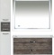 Мебель для ванной Misty Норд 105 подвесная, белая, сосна пасаден - 1