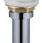Донный клапан для раковины WeltWasser WW PP MT-WT с переливом матовый белый  10000003731 - 0