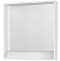 Зеркало-шкаф Aquaton Капри 80 с подсветкой белый глянцевый 1A230402KP010 - 0