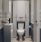 Шкаф DIWO Суздаль 87 для туалета, верхний SU2701 - 1