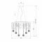 Подвесной светильник Eurosvet Lianna 10123/6 хром/прозрачный хрусталь Strotskis Smart - 4