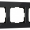 Рамка на 3 поста Werkel Elite черный W0032448 - 0