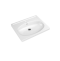 Тумба с раковиной Misty Лайм 60 белая с черным УТ000001157 - 3