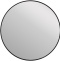 Зеркало Cersanit ECLIPSE smart 80x80 с подсветкой круглое черная рамка 64147 - 0