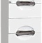Шкаф-пенал Misty Жасмин 35 L белая эмаль, с корзиной П-Жас05035-011БкЛ - 0
