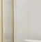 Боковая стенка Vincea Slim Soft 90х200 профиль золото стекло прозрачное VSG-1SS900CLG - 0