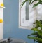 Зеркало-шкаф Бриклаер Бали 90 светлая лиственница, белый глянец, R 4627125412042 - 4