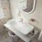 Мебель для ванной DIWO Элиста 100 белый мрамор, с раковиной Углич 0117 555951 - 1