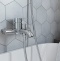 Смеситель для ванны с душем STWORKI by Damixa Стокгольм HFSG10000 хром, однорычажный, настенный, латунь - 1