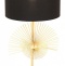 Настольная лампа декоративная LUMINA DECO Fabi LDT 5534 GD+BK - 1