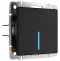 Сенсорный выключатель одноклавишный Werkel с подсветкой черный W4510008 4690389179532 - 0