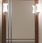 Зеркало Сакура 60, цвет свет.орех, левое Z0000010822 - 0