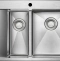 Мойка кухонная Paulmark Union 78 R брашированная сталь PM537851-BSR - 0