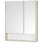 Зеркало-шкаф Aquaton Сканди 70 белый - светлое дерево 1A252202SDB20 - 0