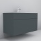Мебель для ванной Am.Pm Inspire V2.0 100 графит матовый - 2