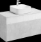 Комплект мебели Aquaton Марбл 100 белый-серый - 0