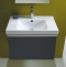 Мебель для ванной Jacob Delafon Odeon Up 70 серый антрацит - 1
