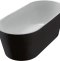 Акриловая ванна BelBagno 180х80 черный, матовый  BB71-1800-NERO-W0 - 0