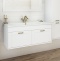 Мебель для ванной Sanflor Ванесса 105 подвесная, белая - 3