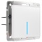 Сенсорный выключатель одноклавишный с функцией Wi-Fi Werkel белый W4510601 4690389171161 - 0