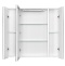 Зеркало-шкаф Aquaton Мадрид 80 с подсветкой белый 1A175202MA010 - 1