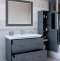 Мебель для ванной Sanflor Модена 105 подвесная, серая - 2