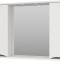 Зеркало-шкаф Misty Атлантик 100 белое матовое П-Атл-4100-010 - 0