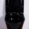 Унитаз подвесной Esbano Clavel с сиденьем микролифт, черный глянцевый  ESUPCLAVB - 2