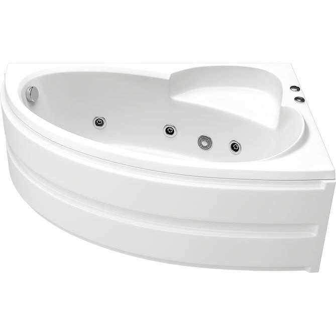 Акриловая ванна Bas Сагра 160x100 см R с г/м ВГ00213 - 0