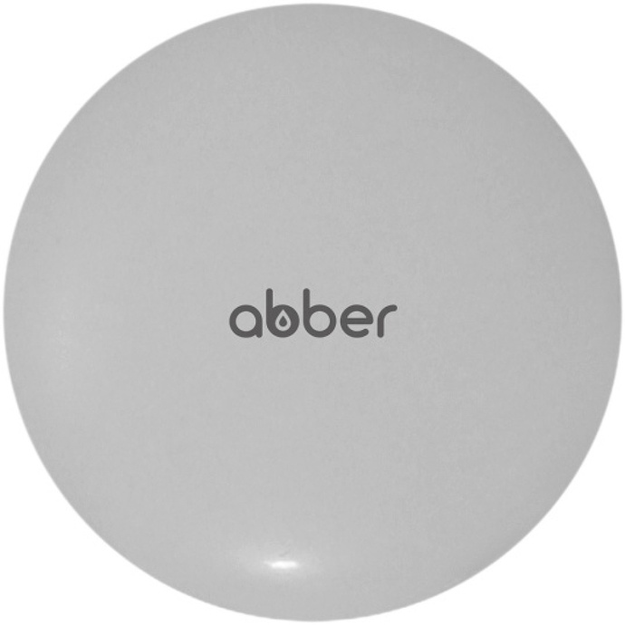 Накладка для донного клапана Abber светло-серая матовая AC0014MLG - 0