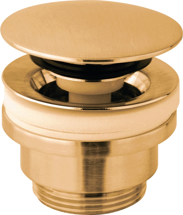 Донный клапан для раковины Paffoni ZSCA050HGSP золото медовое брашированное - 0