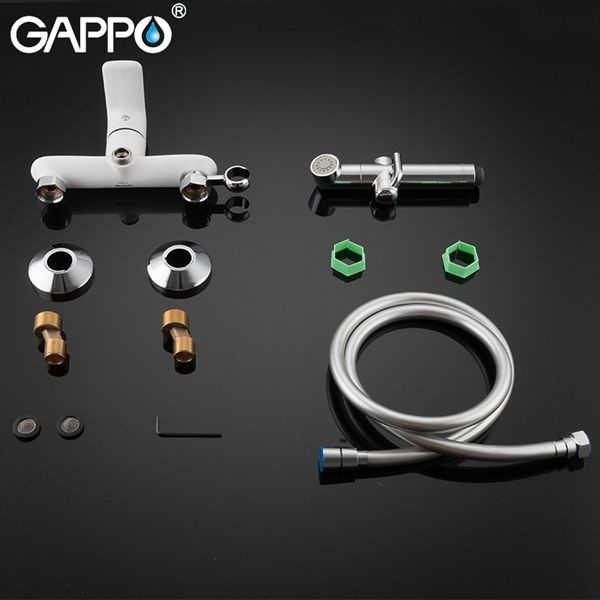 Смеситель с гигиеническим душем Gappo Noar G2048-8 - 5