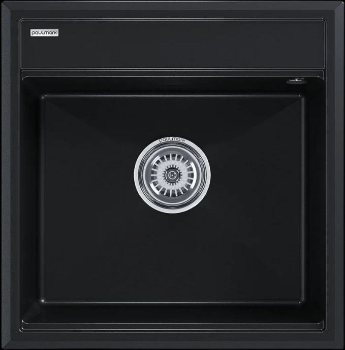 Мойка кухонная мойка Paulmark Stepia 50 черный матовый PM115051-BLM - 0