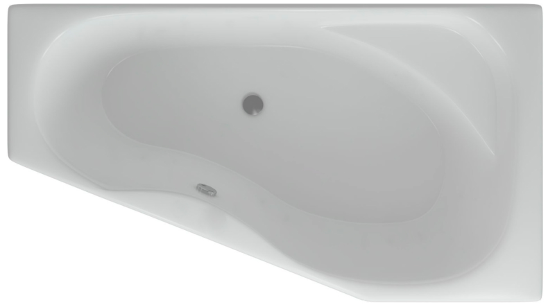 Акриловая ванна Aquatek Медея 170x95 см MED180-0000010, белый - 0