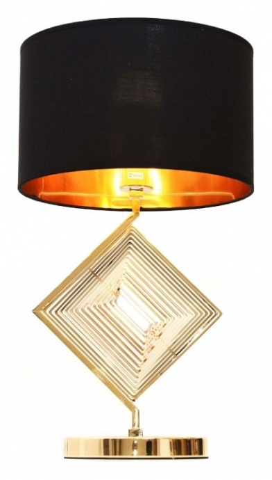 Настольная лампа декоративная LUMINA DECO Fabi LDT 5529 F.GD+BK - 0