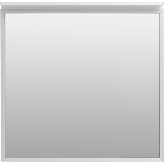 Зеркало Allen Brau Priority 80х75 с подсветкой серебро матовый 1.31015.02 - 0
