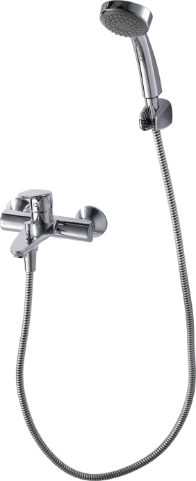 Смеситель Bravat Drop F64898C-B для ванны с душем - 1