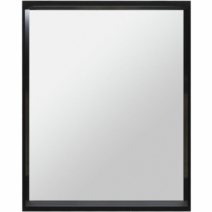 Зеркало Allen Brau Reality 60 с подсветкой черный матовый 1.32016.BB - 1