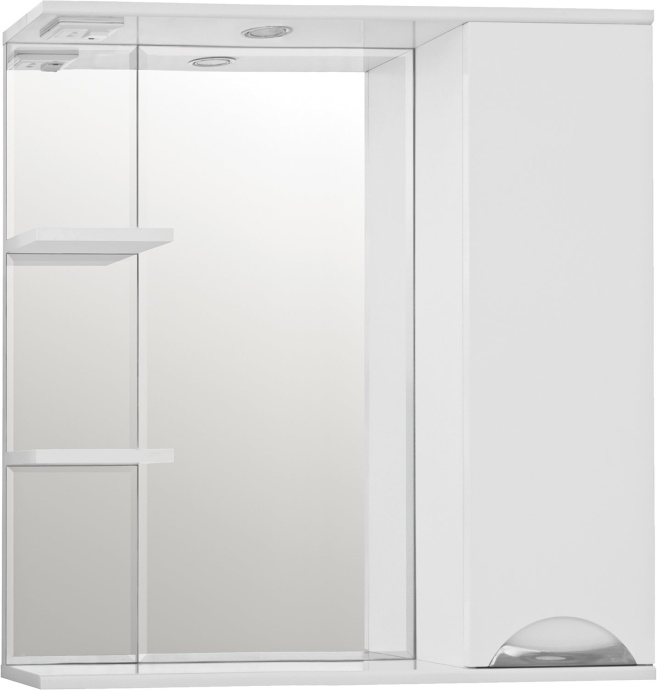 Зеркало-шкаф Style Line Жасмин 80/С белый ЛС-00000044 - 3