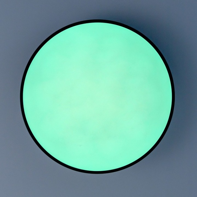 Потолочный светодиодный светильник с пультом ДУ Citilux Купер RGB Черный CL72470G1 - 9