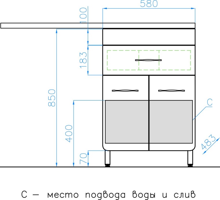 Мебель для ванной Style Line Валеро Люкс Plus, белая - 4