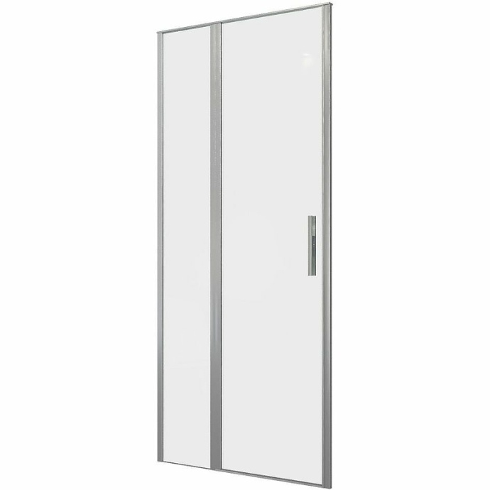 Душевая дверь Allen Brau Priority 90 профиль серебро матовый стекло прозрачное 3.31026.BA - 0