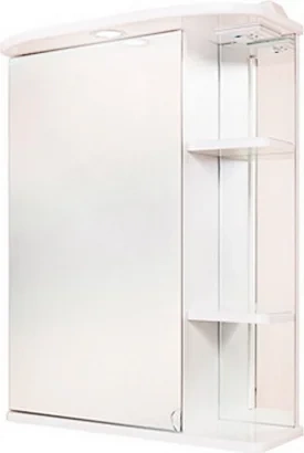 Зеркало-шкаф Onika Карина 55 L с подсветкой, белый  205512 - 0