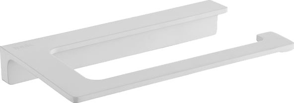 Держатель для туалетной бумаги IDDIS Slide без крышки, сплав металлов, белый матовый (SLIWT00i4) SLIWT00i43 - 0