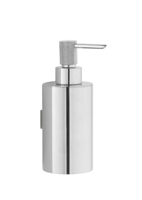Дозатор для жидкого мыла настенный Boheme Uno хром глянцевый 10977-CR - 0