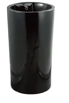 Раковина напольная CeramaLux N 44.5 см черный  NB135В - 0