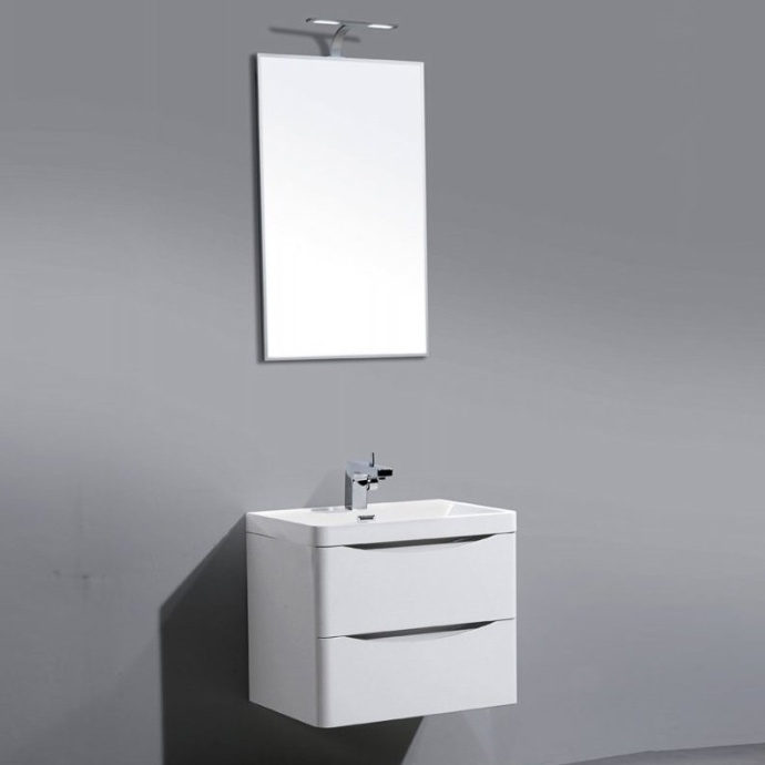 Мебель для ванной BelBagno Ancona-N 60 bianco lucido подвесная - 0