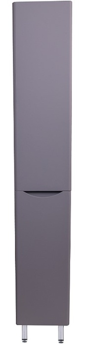 Шкаф-пенал Style Line Бергамо 30 L с бельевой корзиной серый  СС-00002327 - 0