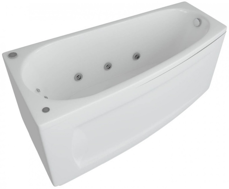 Акриловая ванна 160x75 см Aquatek Пандора PAN160-0000065, белый - 2