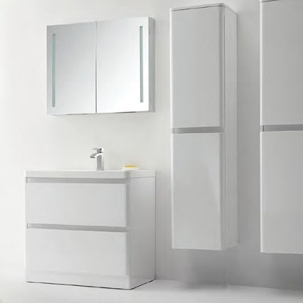 Мебель для ванной BelBagno Energia-N 80 bianco lucido напольная - 0
